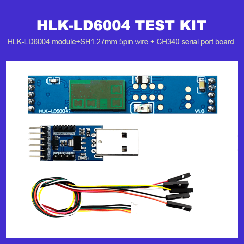 Tasmota - Hi-link 60G Precyzyjny Radar Milimetrowy LD6004