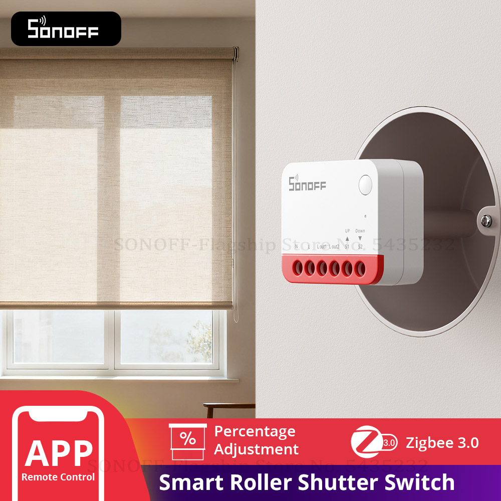 Sonoff - SONOFF MINI-ZBRBS Inteligentny przełącznik rolet Zigbee,