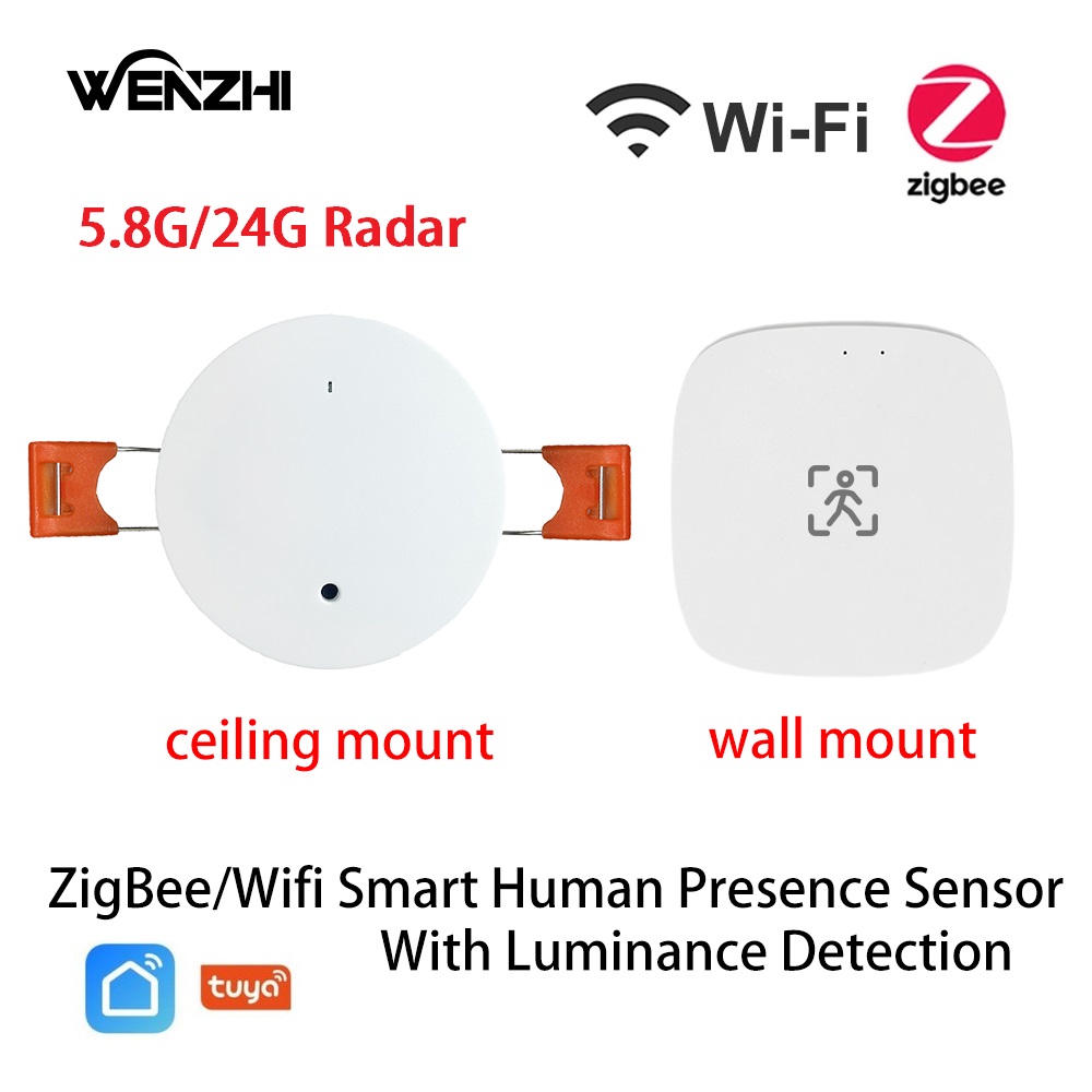 Home Assistant Tuya - ZigBee Wifi MmWave czujnik ruchu obecności