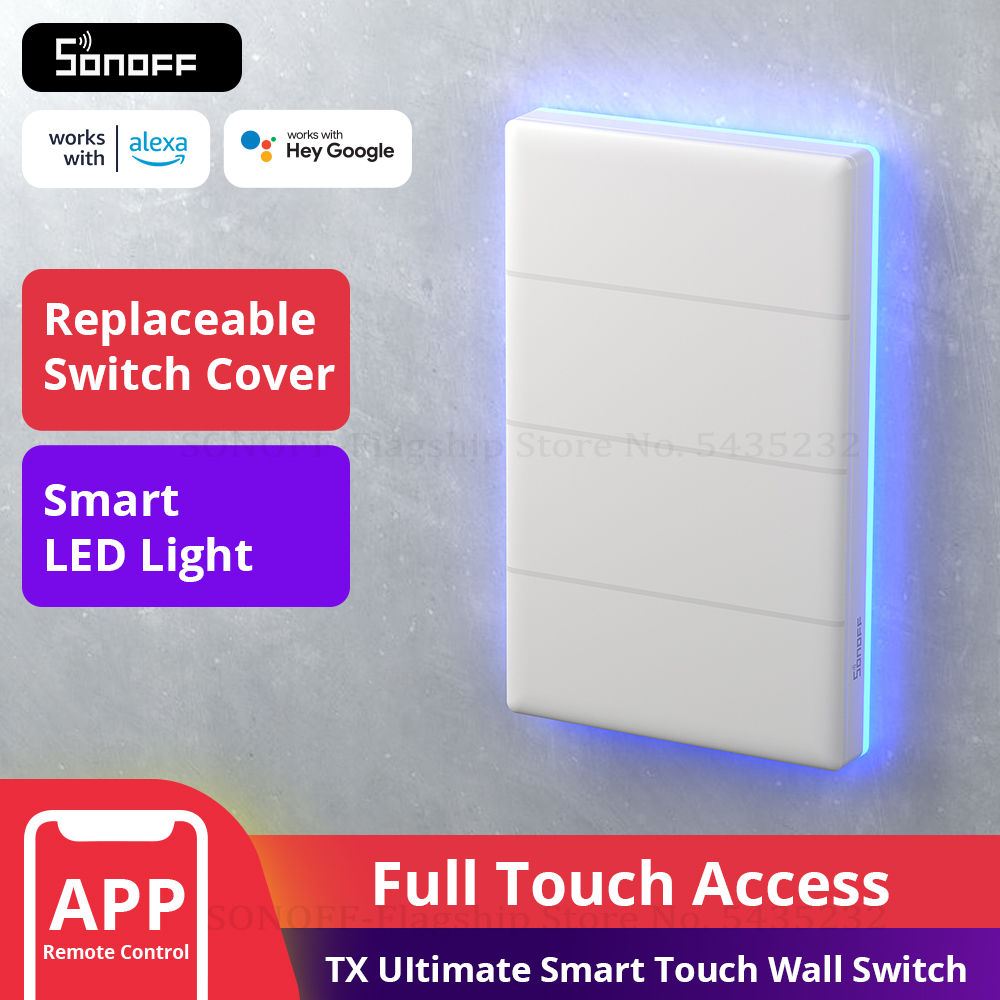Sonoff Mini R4 - SONOFF T5 Wifi inteligentny włącznik światła