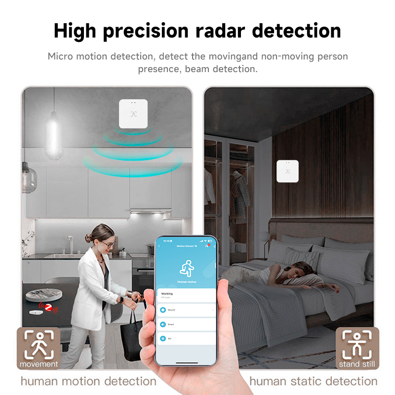 Czujnik obecności człowieka Tu – Home Assistant Tuya recenzja i cena