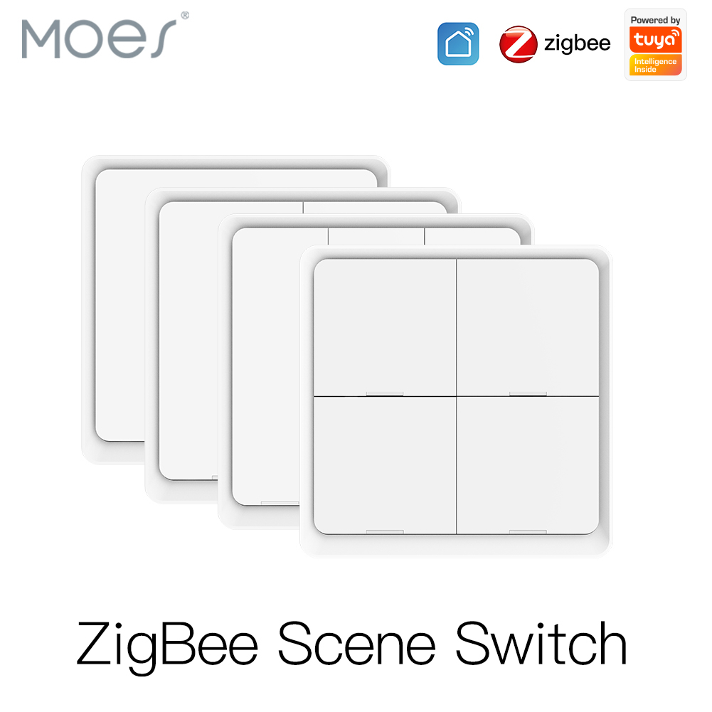 MOES 4 Gang Tuya ZigBee bezprz – Sonoff Basic recenzja i cena