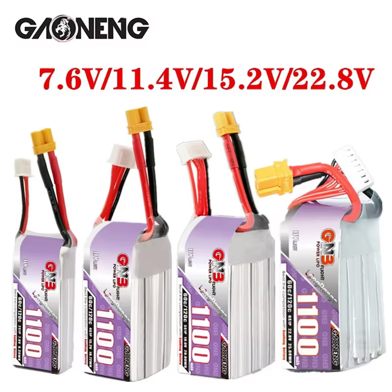 GNB 1100mAh 2S 3S 4S 6S 60C/12 – Shelly Plug recenzja i cena