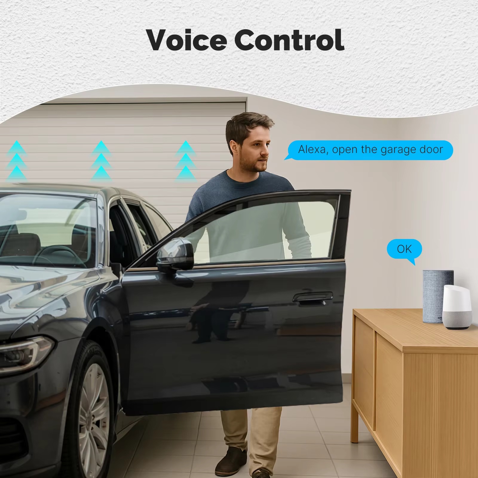 Moduł sterowania bramą garażow – Home Assistant Tuya recenzja i cena